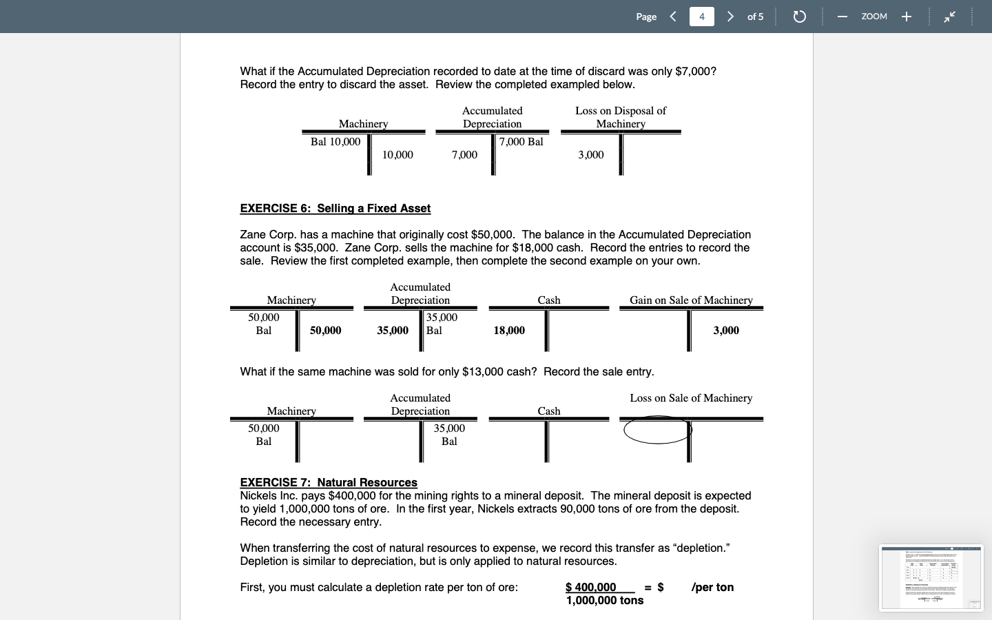 and a building. Record the purchase entry in t-accts. Step 1: First