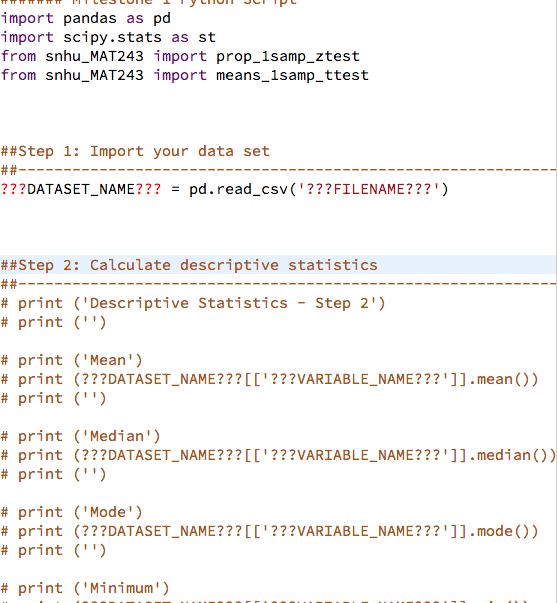 file (e.g., Milestone1.py), you can click on the gear button, and select