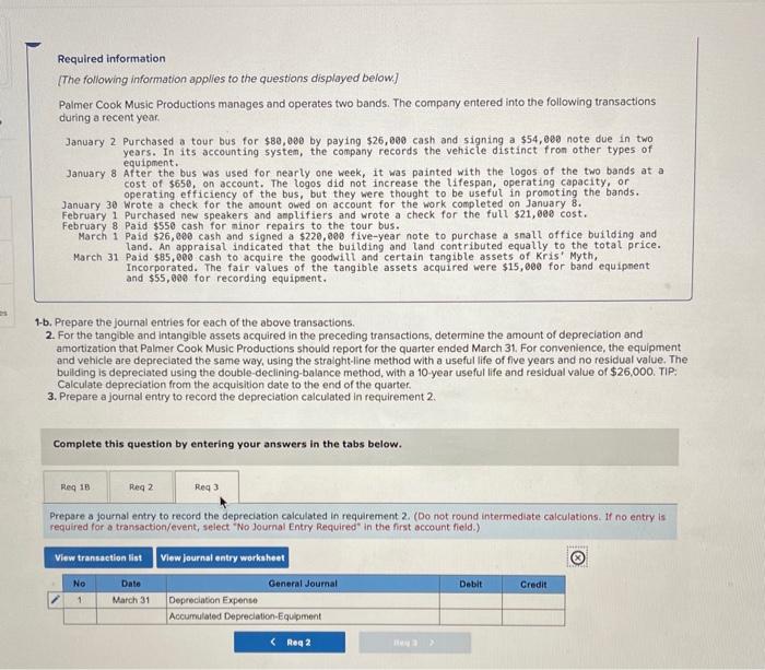 the completed journal. please help!! Required information [The following information applies to