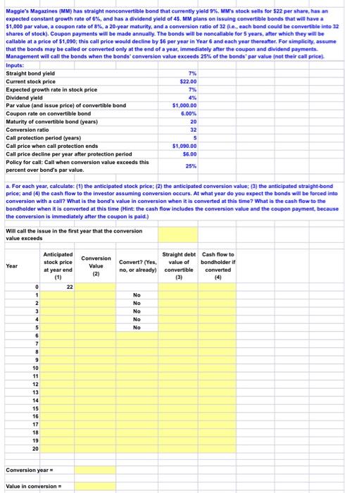 sells for $22 per share, has an expected constant growth rate of