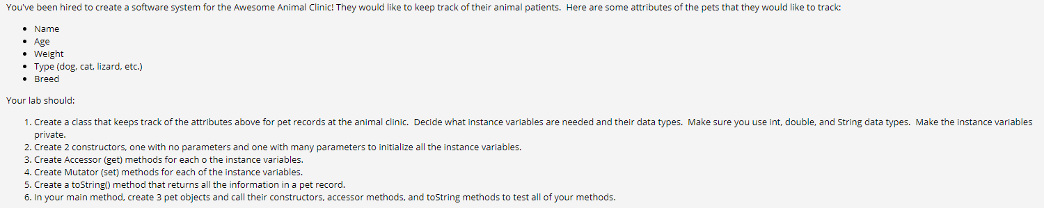 Using JGRASP to wrtie the java program You've been hired to create
