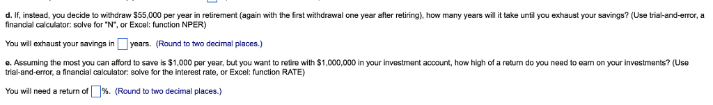 Assume you plan to save $5,000 per year with the first investment