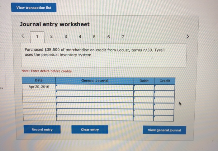 P1 The following information applies to the questions displayed below.) Tyrell Co,