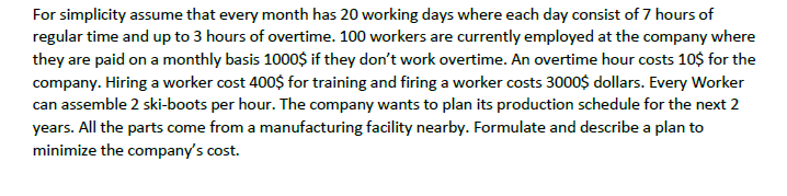 sales numbers in dollars are shown in the table below. Month 1