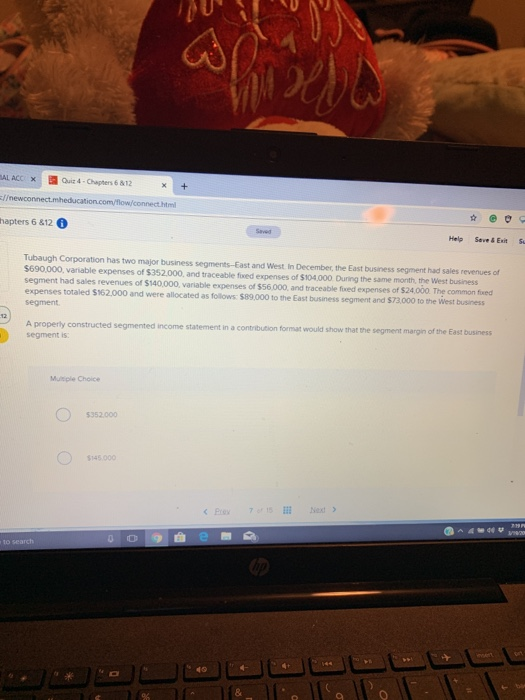  IAL Acc xea Quit 4 . Chapters 6 &12 1+ tml