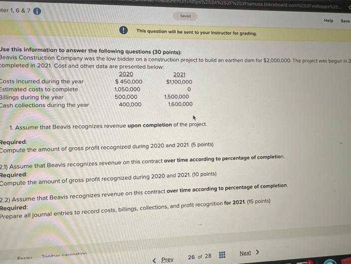  ps%253A%252F%252Ftatusa blackboard.com 252Fwebapp25 ter 1, 6 & 7 Saved Help Save