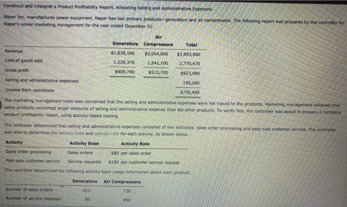  use the information below to complete the charts. Construct and Interpret