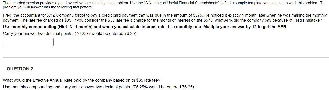  problem you will answer has the following fact pattern: Carry your