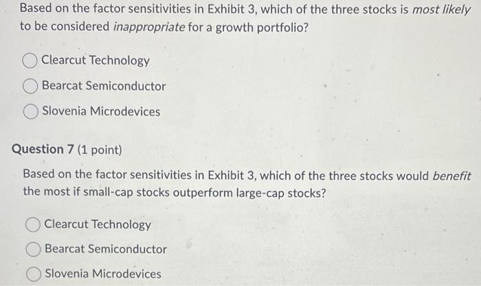 analysis to estimate the Fama-French 3-Factor Model factor sensitivities which appear in