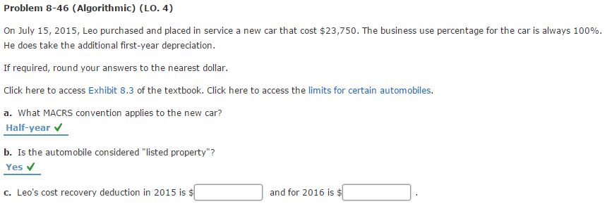 the property is b. Under MACRS, the cost recovery period for residential