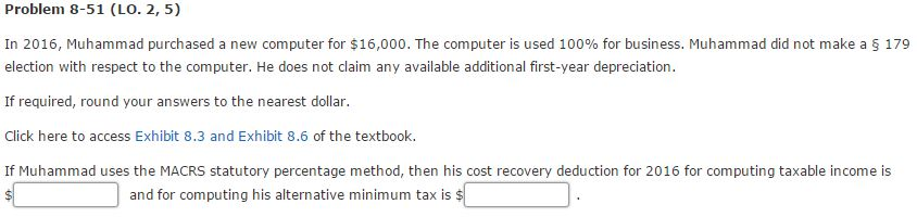 mid-month convention c. The cost recovery for 2016 is