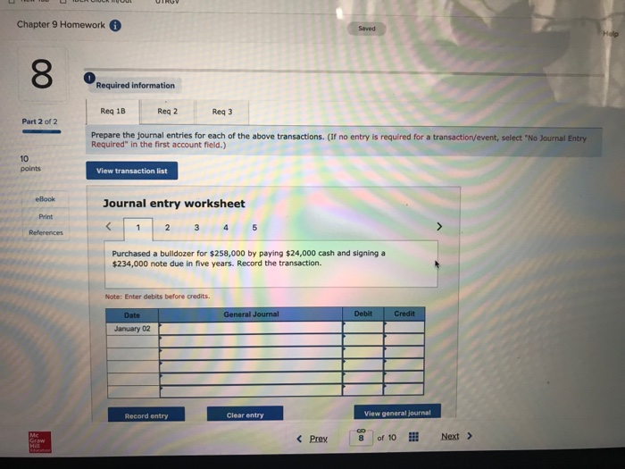 to the questions displayed below) Precision Construction entered into the following transactions