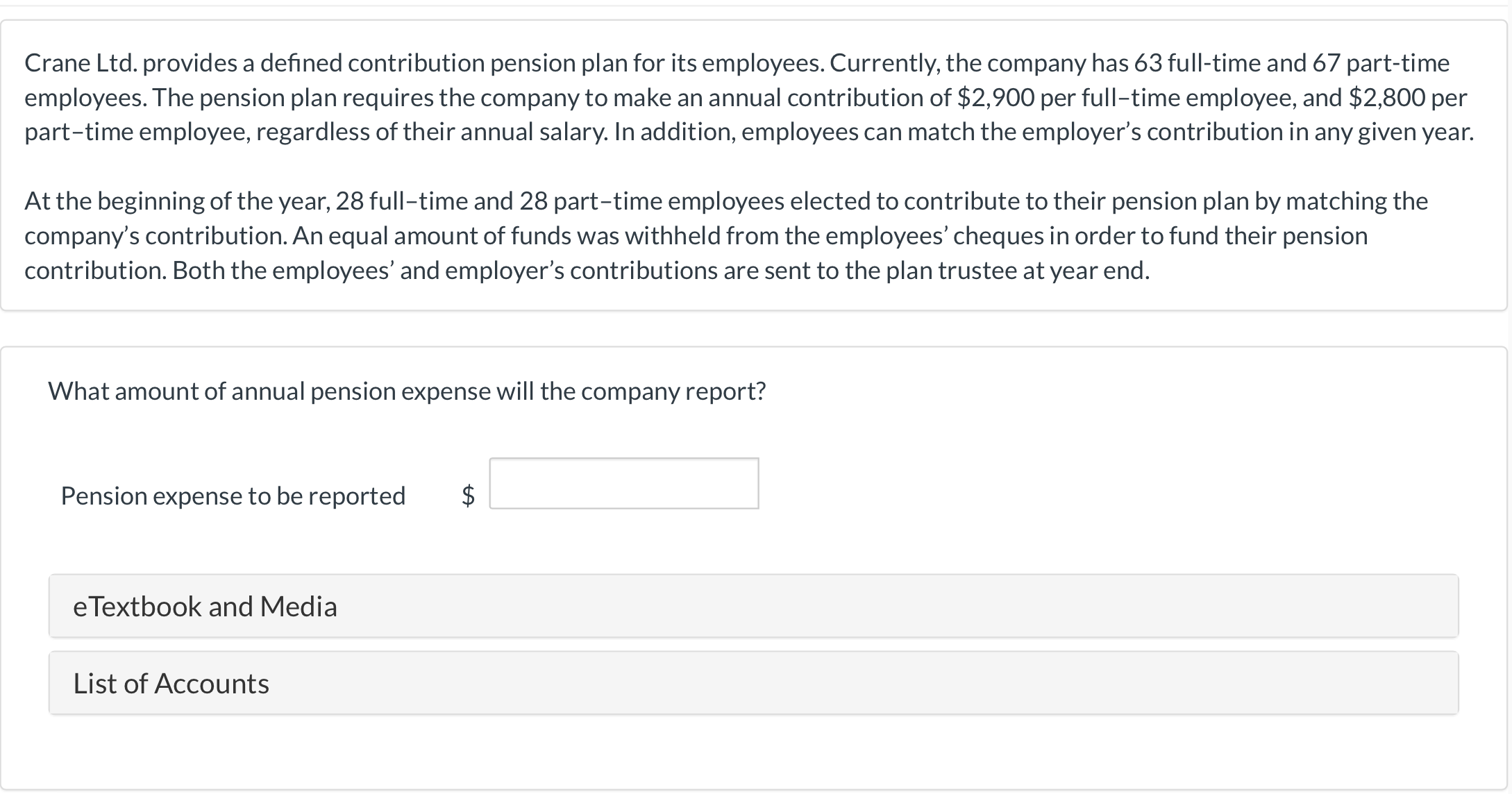 thank you for your help Crane Ltd. provides a defined contribution pension