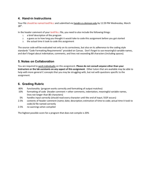 thank you CPSC 1110 Spring 2018, Programming Assignment 2 Text File Analysis