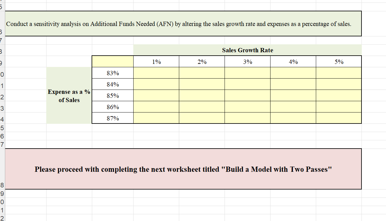 Please solve this question in the yellow highlighted cells. Please it's very