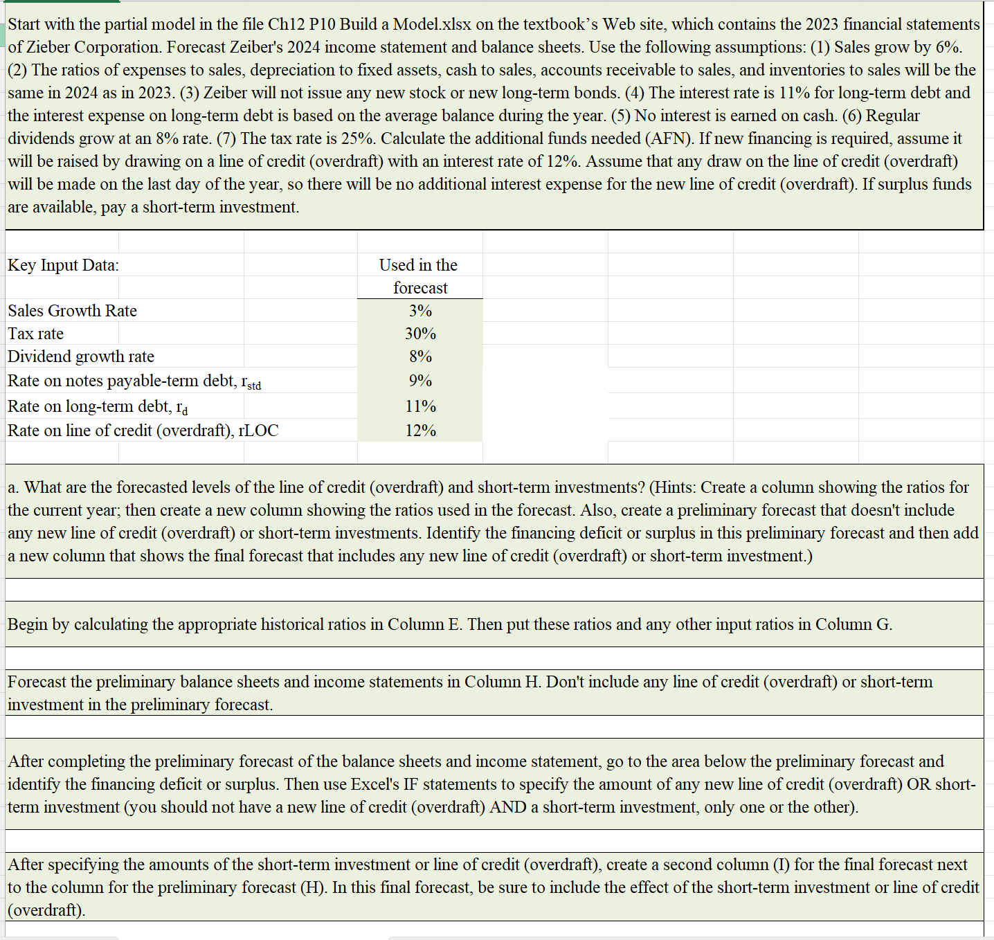 of how each answer was gotten. The question starts from the bottom
