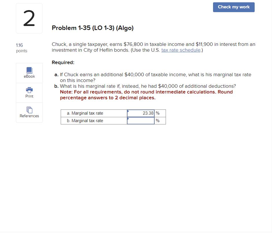 Hello, I need some help figuring out how to calculate the marginal