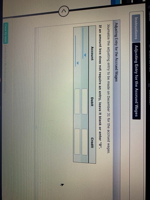 answeres please tor a Instructions On Company must account for three days