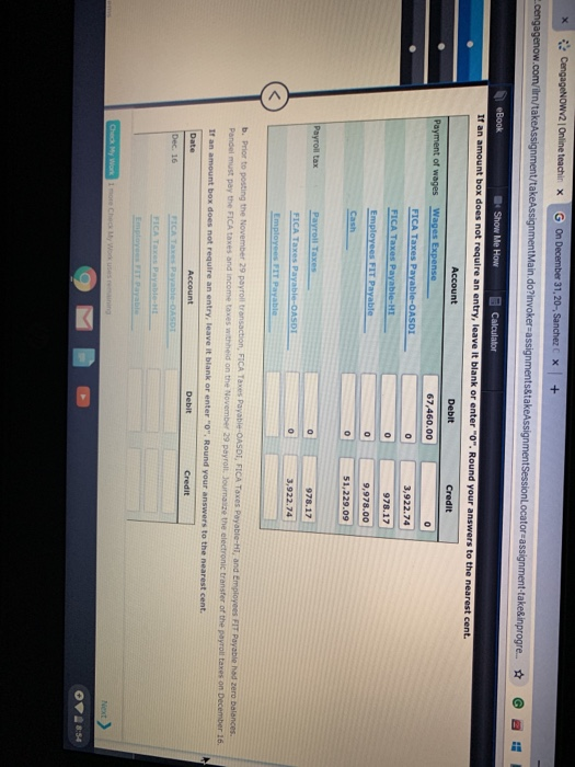 the Accrued Wages Journalize the adjusting entry to be made on December