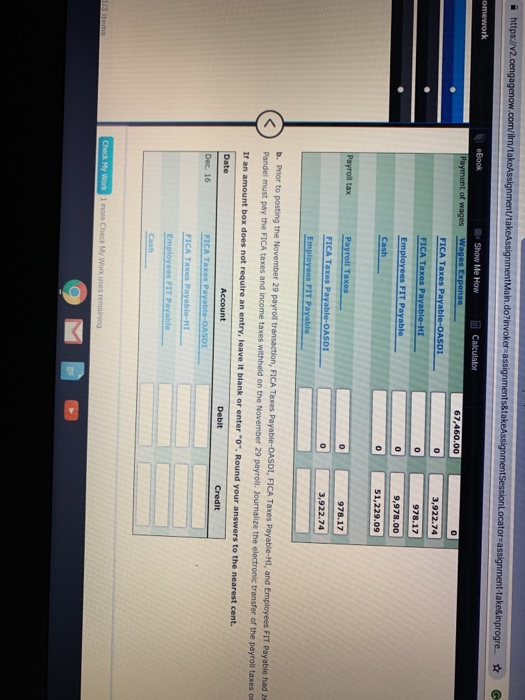 31 for the accrued wages. If an amount box does not require
