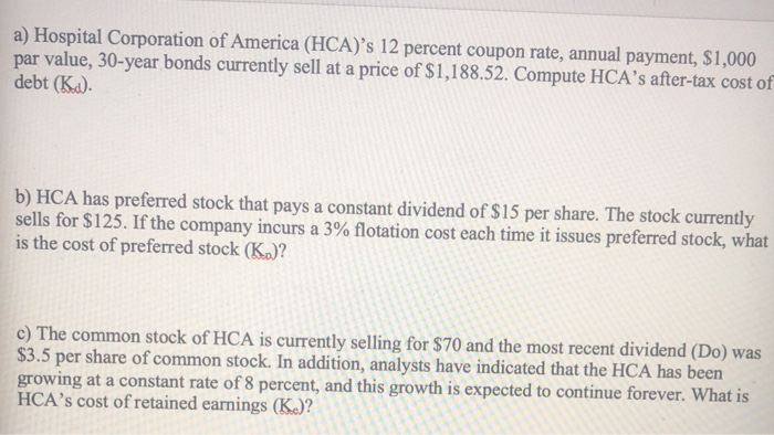 is currently selling for $70 and the most recent dividend (Do) was