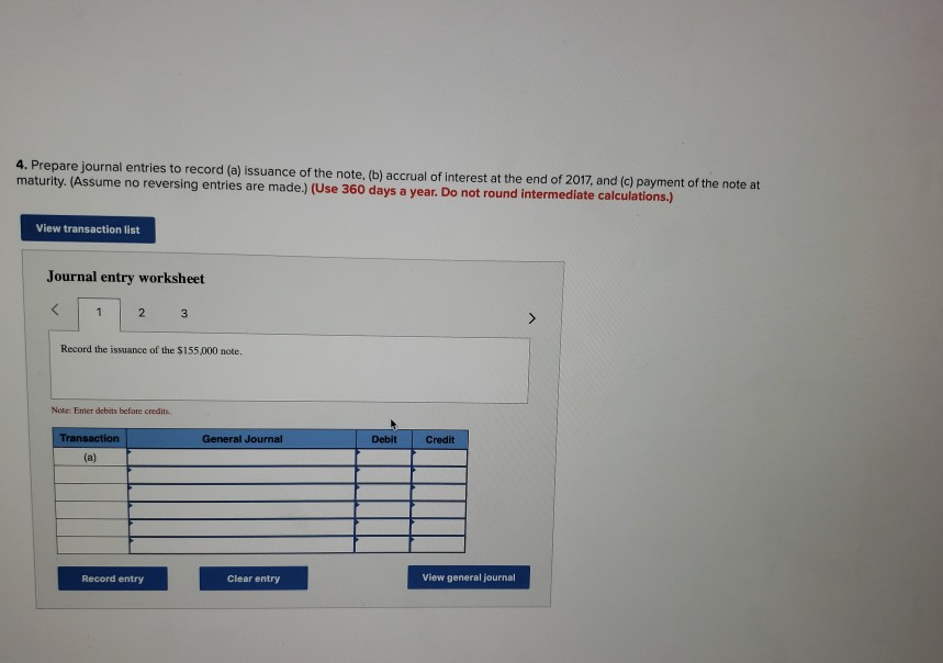 notes payable with year-end adjustments LO P1 4 25 paints Keesha Co.
