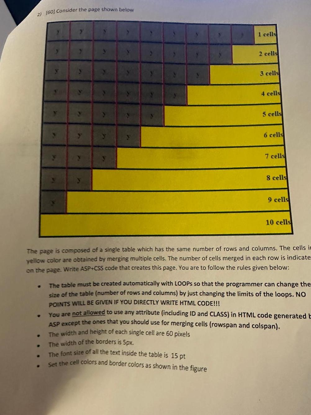  60 Consider the page shown below The page is composed of