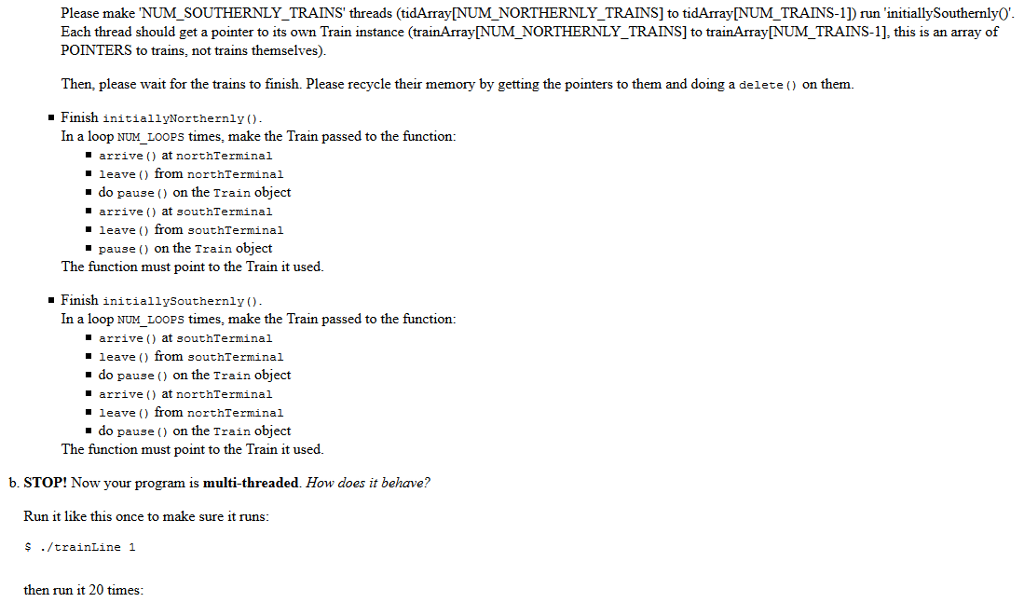 (COPY/PASTE): /*-------------------------------------------------------------------------* *--- ---* *--- Train.h ---* *--- ---* *--- This file