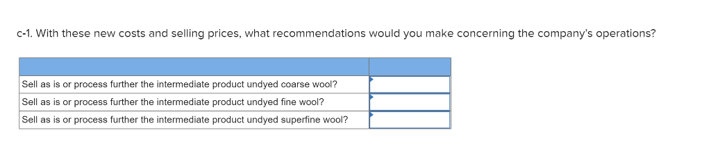values of intermediate and final products are often volatile. Change the data