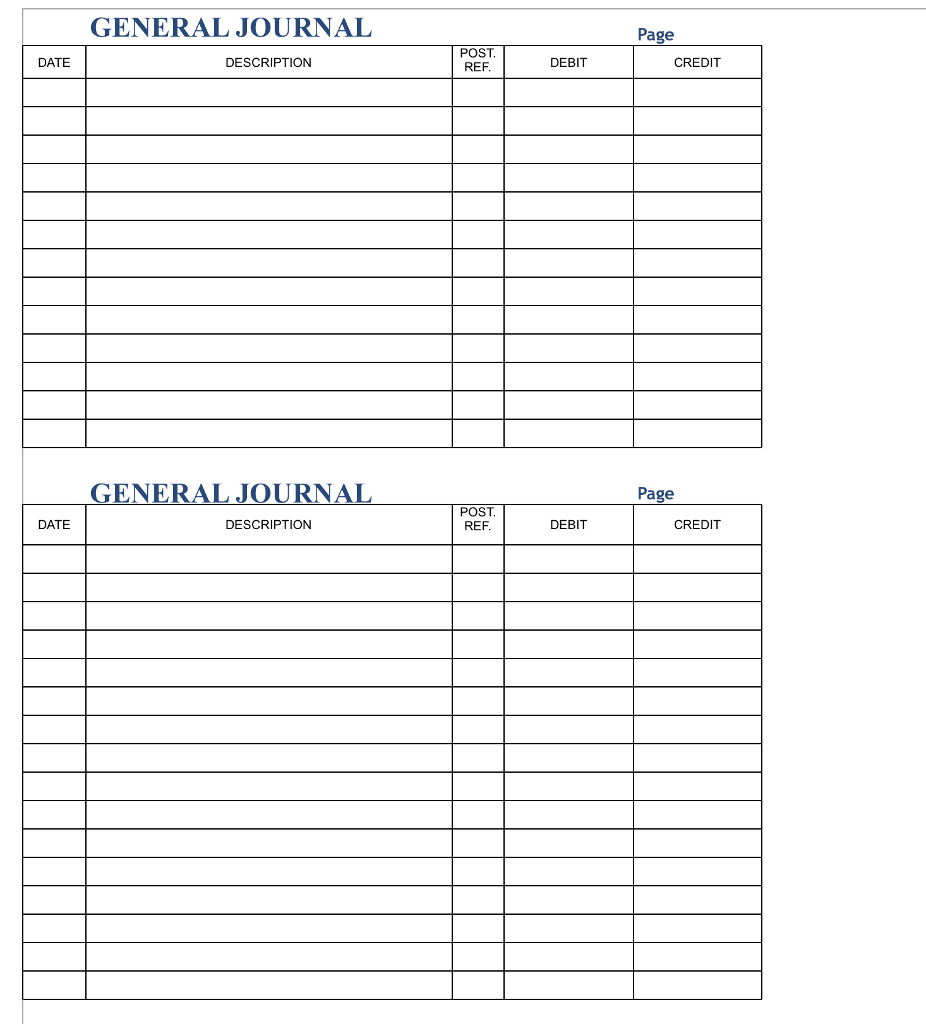 to make the answer easy to transfer onto the charts I provided