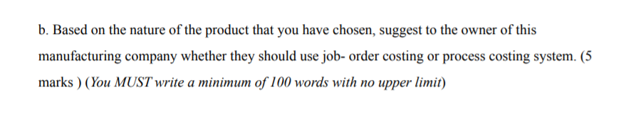 through the year. Based on the product that you have selected (can