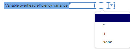 company that makes only one product: Standard hours per unit of output