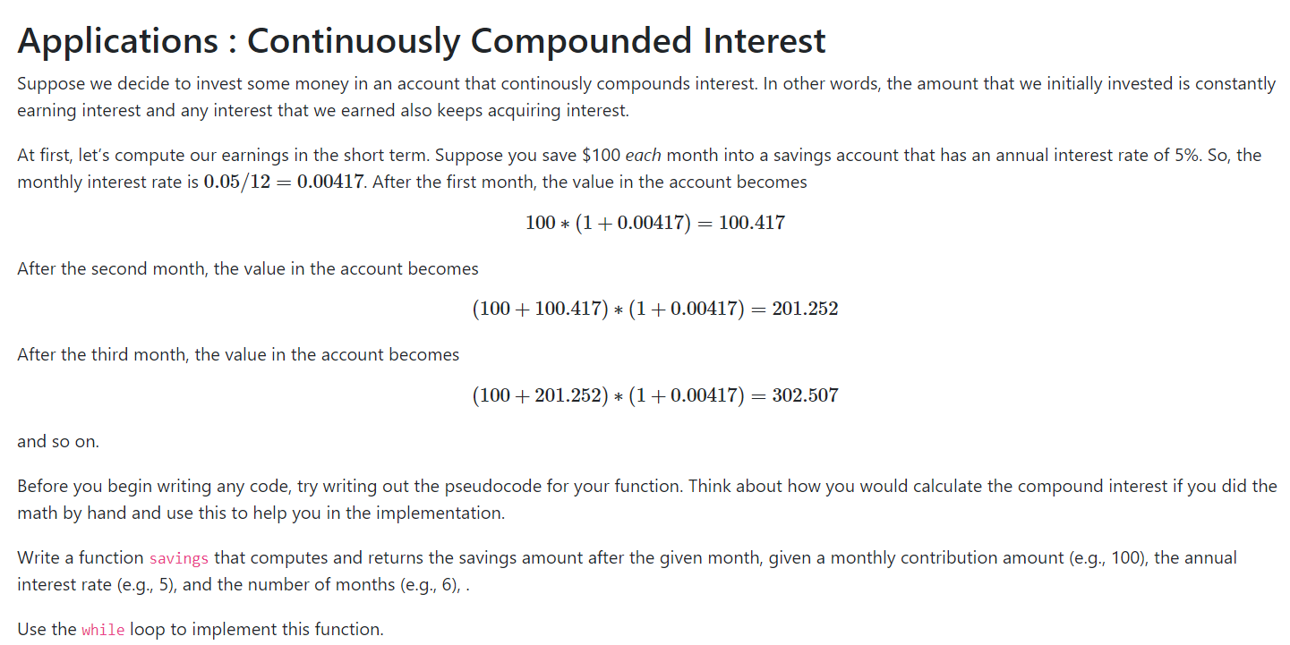 Please note that we have to add amount 100 into the account