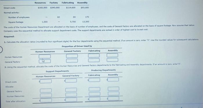 please answer all required Required