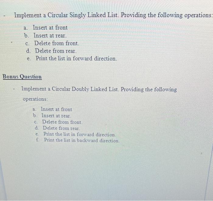 above to insert a new node at the middle. 2- Add a