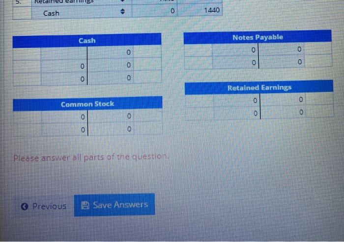 During the year, the Decker Company experienced the following accounting transactions: 1.