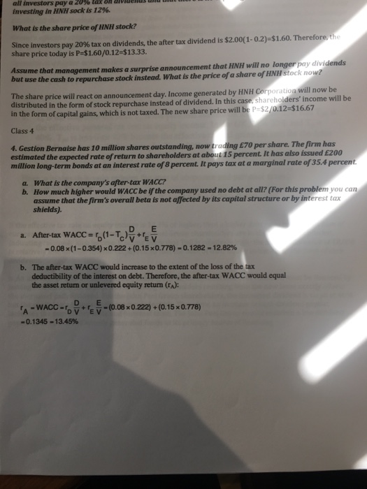  How are the d/v and e/v ratios calculated for question 4