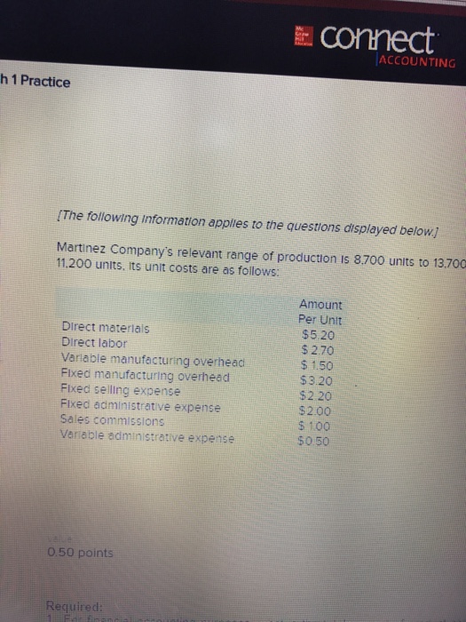  If 9,200 units are sold what is the variable material cost