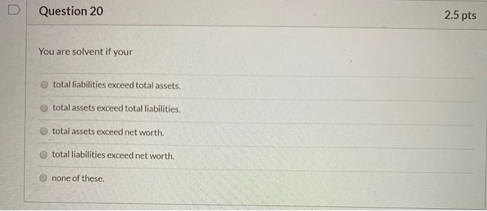 on your balance sheet. Taxes owed Loan balances Bank credit card charges