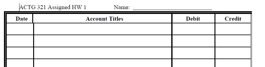 Note: This homework assignment accounts for 5 points. No point will be