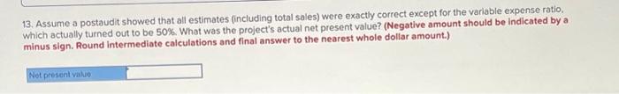 of the project's annual net cash inflows? (Round your final answer to