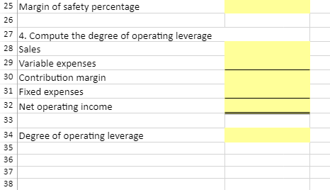 JPL, Inc. has provided its sales and expense data for the most