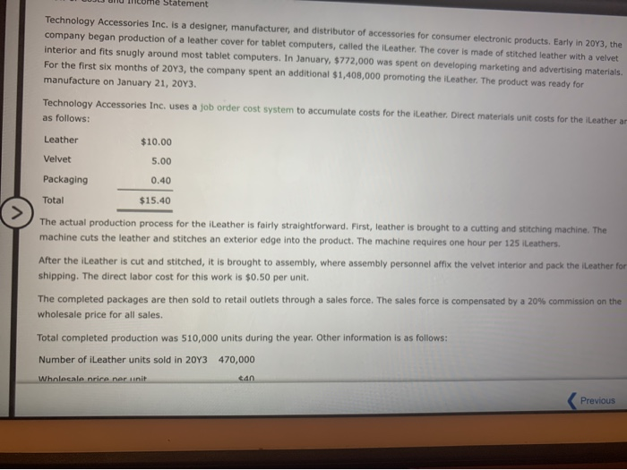 please complete the income statement! I will make sure to rate your