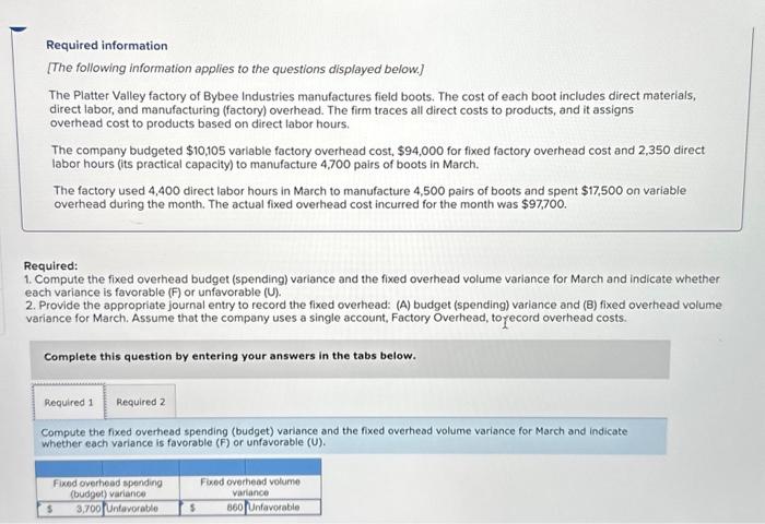  i got this wrong please help! Required information [The following information