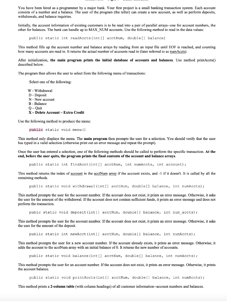 cccCCan yo u You have been hired as a programmer by a