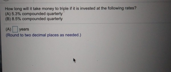  I need help with A and B How long will it