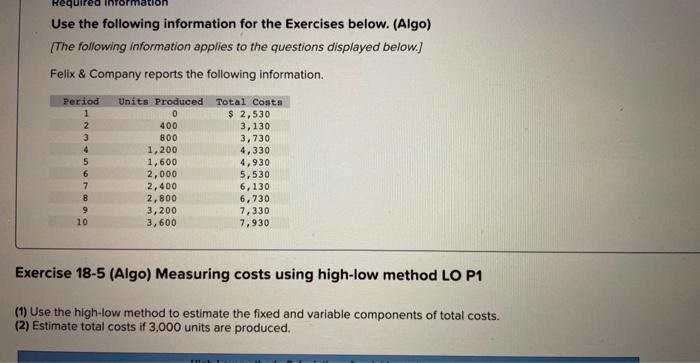 below.] Astro Company sold 20,000 units of its only product and reported