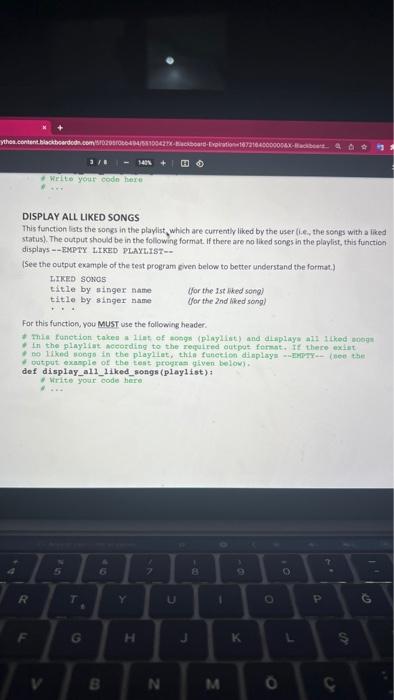 at least seven functions whose desails are given above. Remember that the