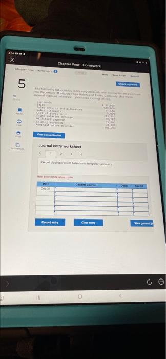  404 BOL Chapter Four-homework 07 5 Dec 10 . . IT