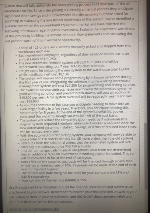  please answer asap. at least fill the numbers in. use excell.